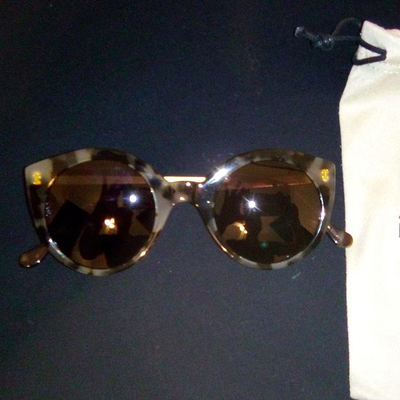 Ille Steva Palm Beach Tortoise Glasses Gray/White - Picture 4 of 6